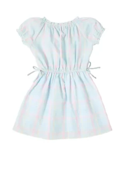 Mini Thalia Dress in Pastel Plaid