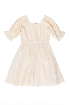 Mini Tindra Dress in Cream Sequin
