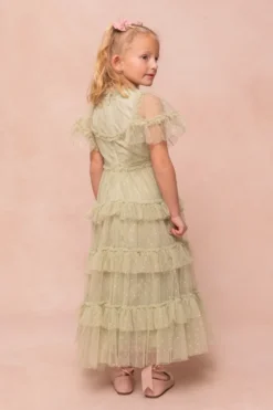 Mini Whimsical Maxi Dress in Sage