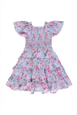 Mini Winnie Dress in Peony Blossoms