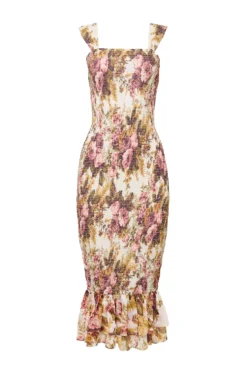 Mira Dress in Garden Rose