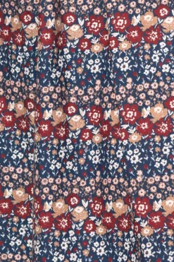 Parker Dress in Dusk Floral Medley