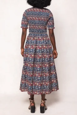 Parker Dress in Dusk Floral Medley