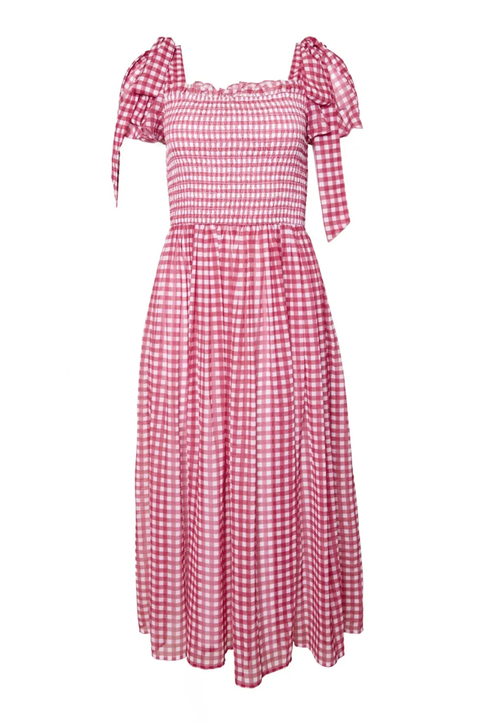 Rayna Dress in Red Gingham