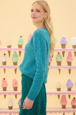 Remy Sweater in Teal