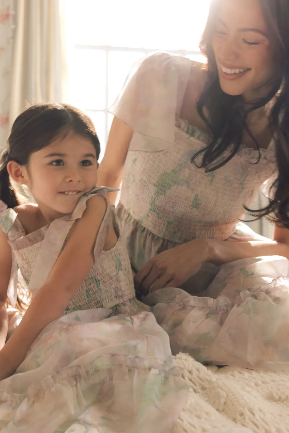 Rhiannon Dress in Painted Bloom