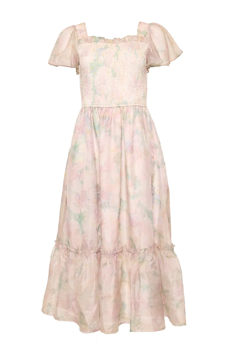 Rhiannon Dress in Painted Bloom