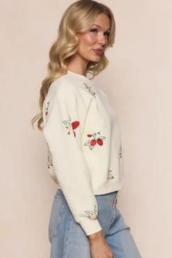 Sabina Sweatshirt in Cream