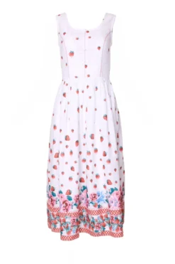 Sadie Dress in Strawberry Vintage Tier
