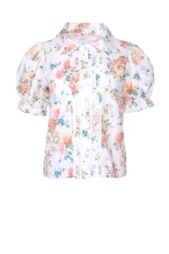Sophia Blouse in Countryside Peony Blossom