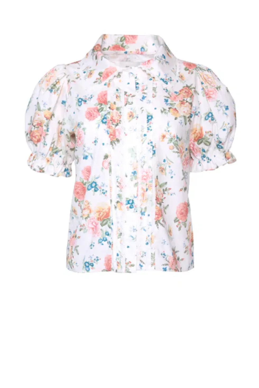 Sophia Blouse in Countryside Peony Blossom