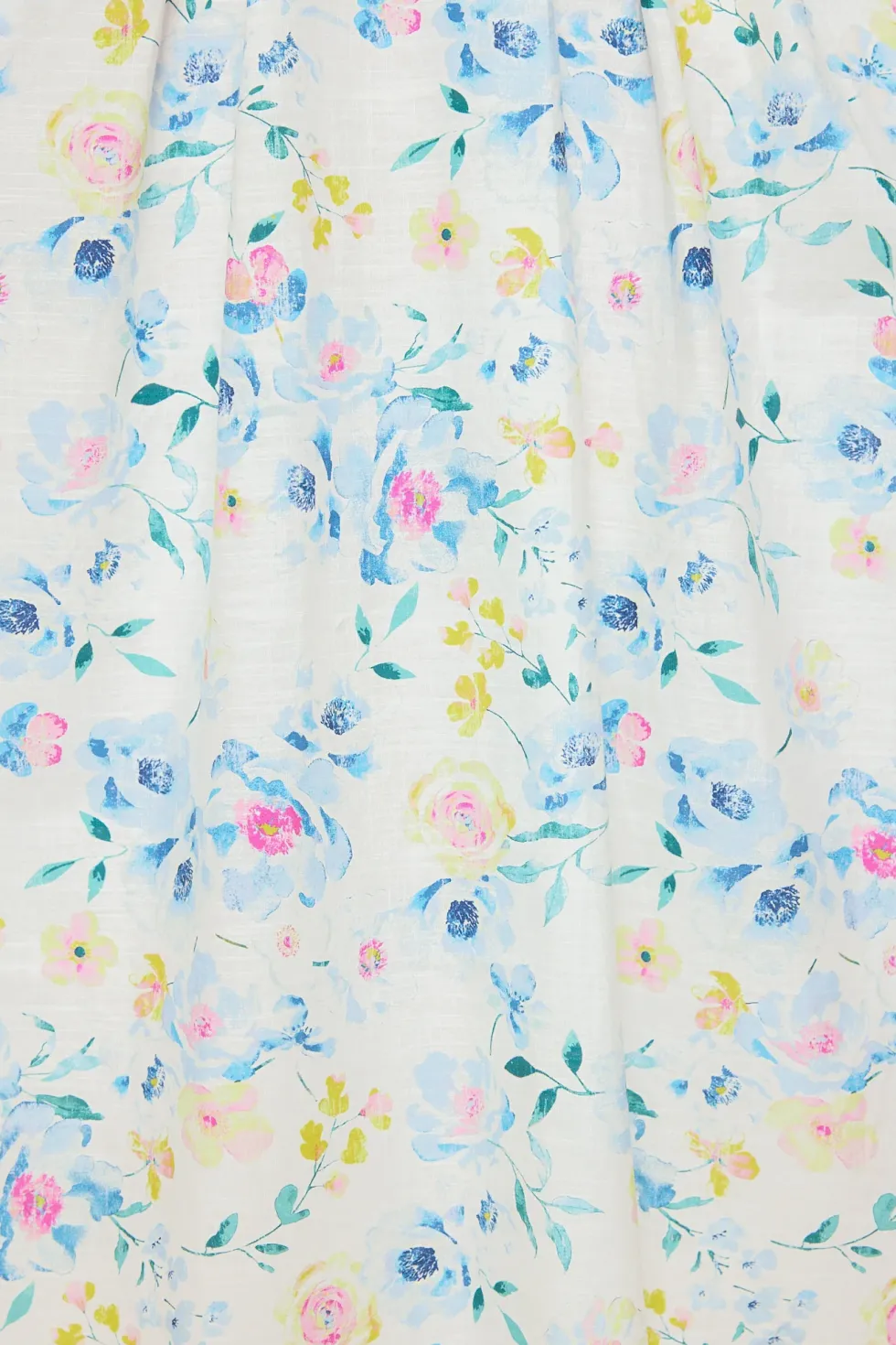 Sophia Dress in Blue Bouquet