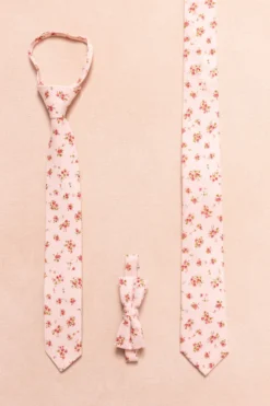 Ties in Madeline Pink Floral