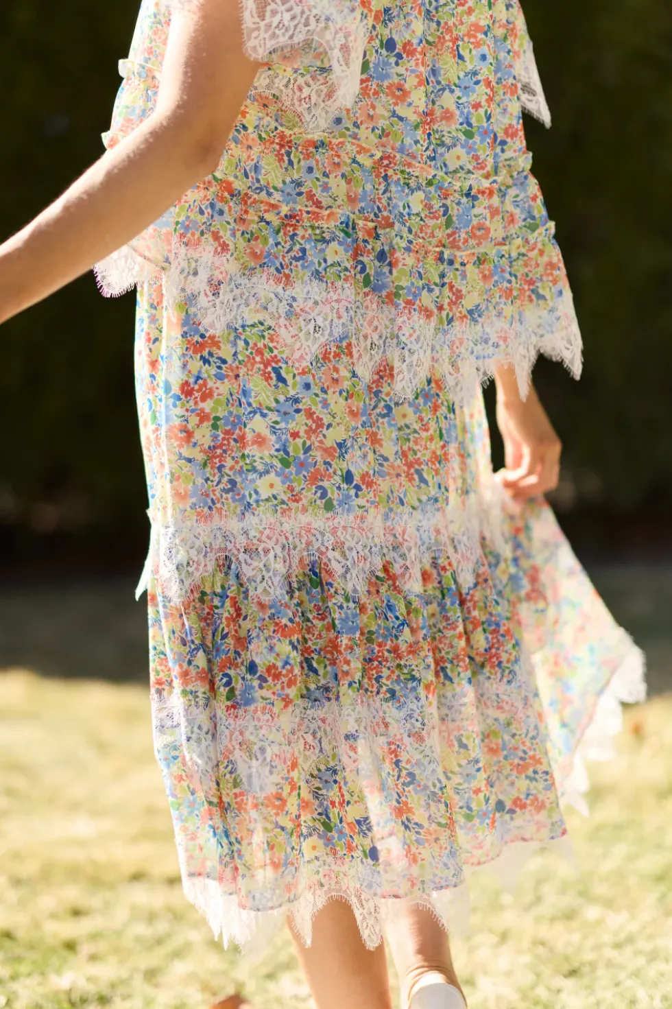 Verona Skirt in Vibrant Yarrow