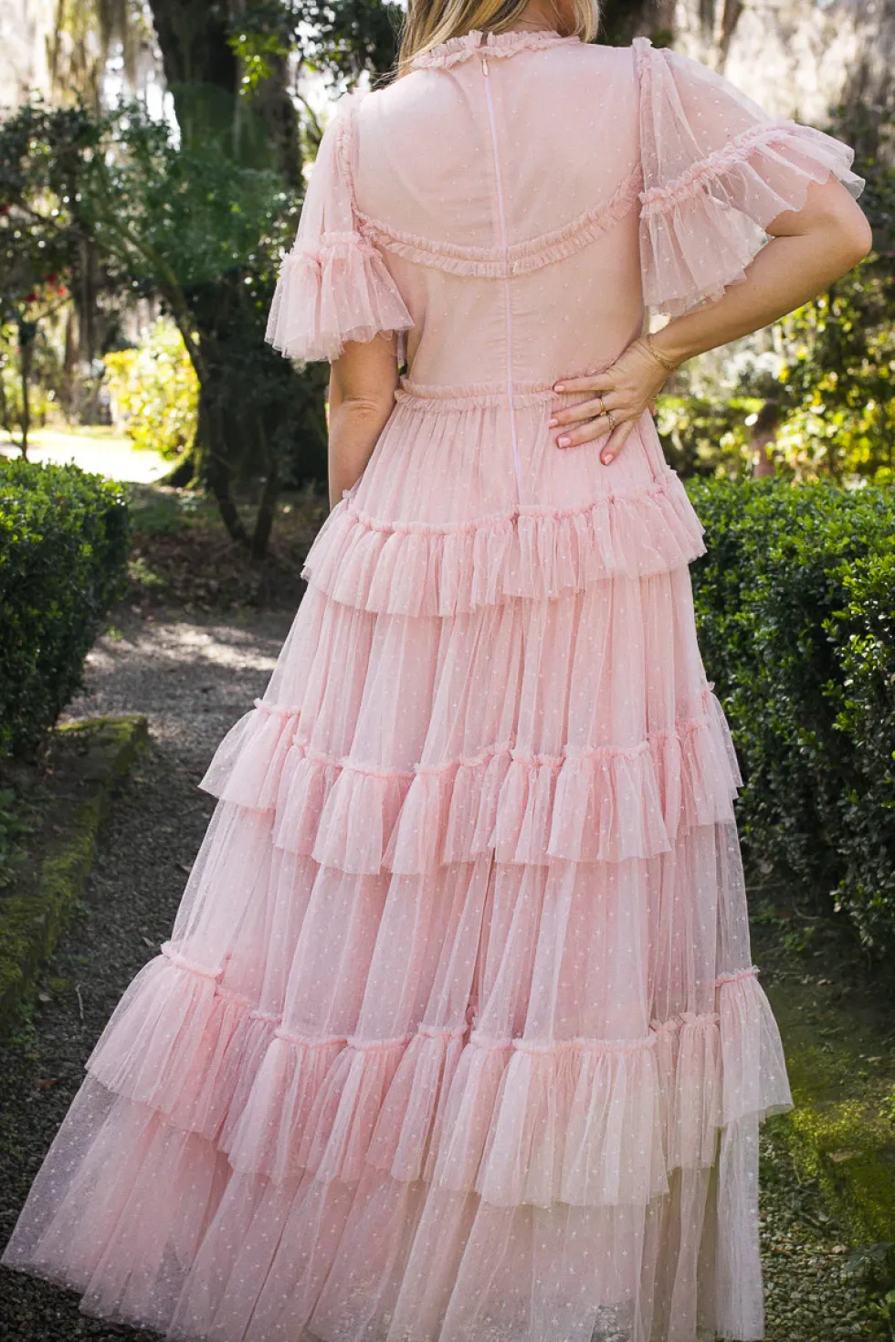 Whimsical Dress in Blush