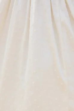 Zella Bow Dress in Ivory